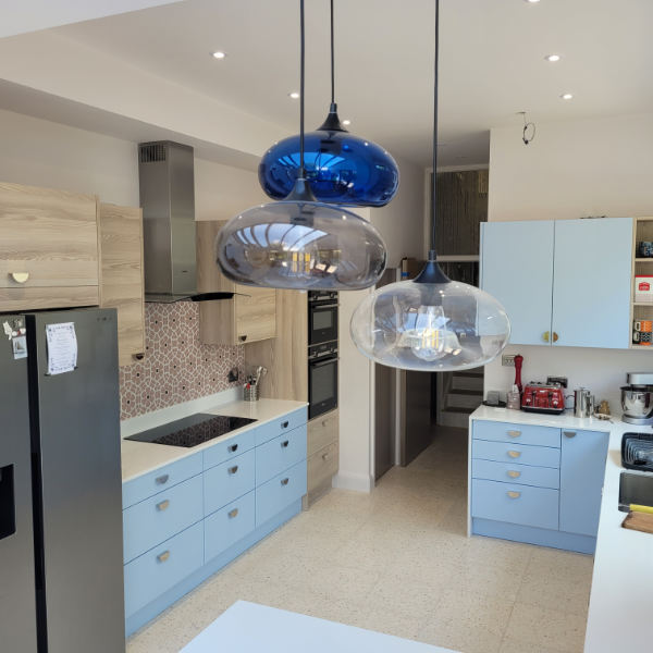 Matching pendant lights